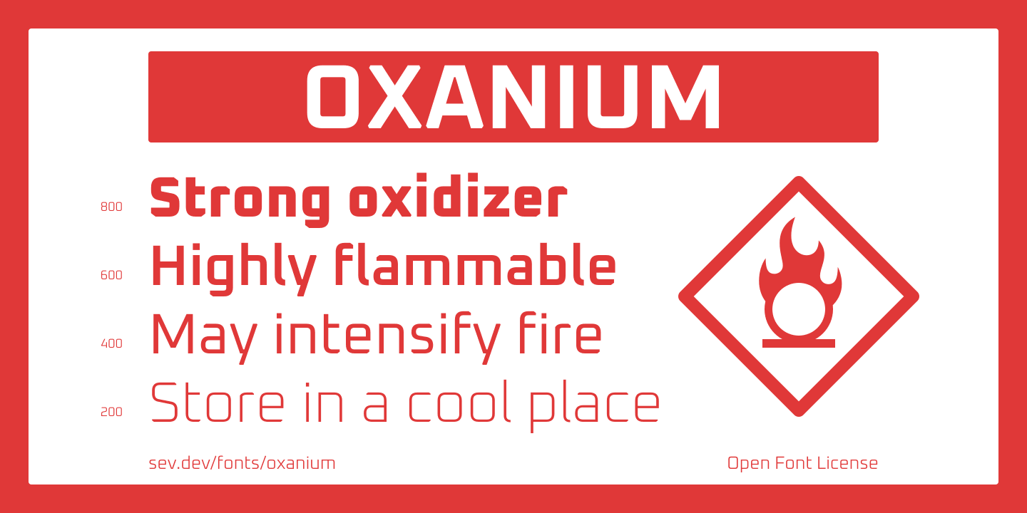 Oxanium Font