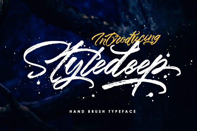 Styledeep Brush Font
