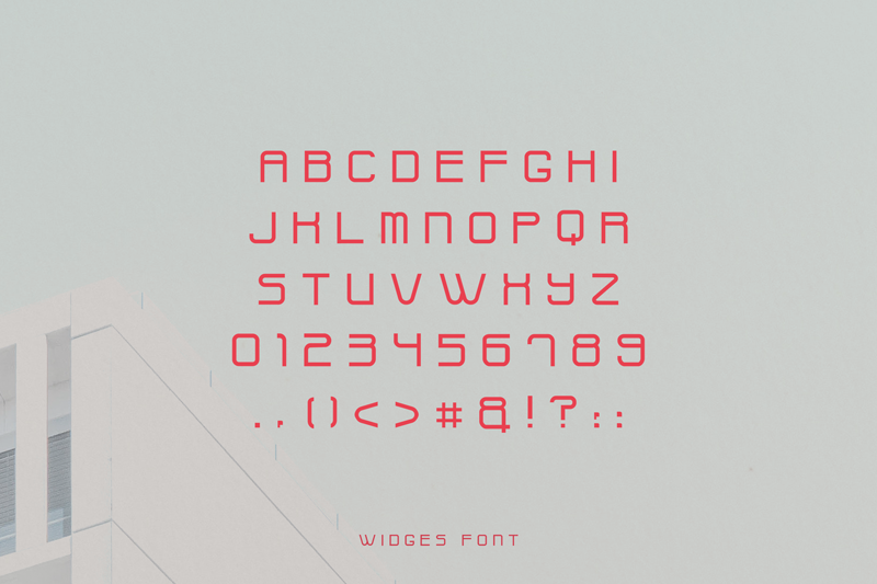 Widges Font