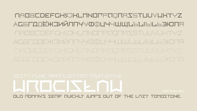 Wrocislaw Font