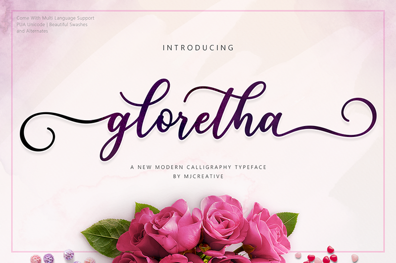 Gloretha Font