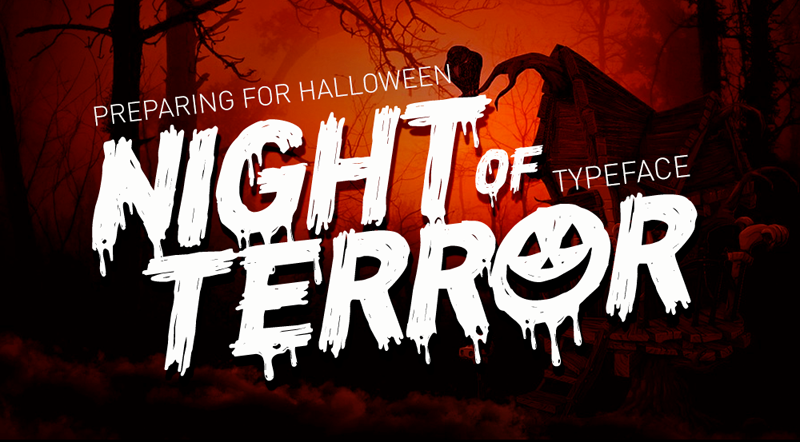 CF Night of Terror Font