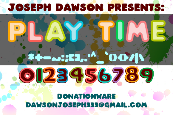 Play Time Font
