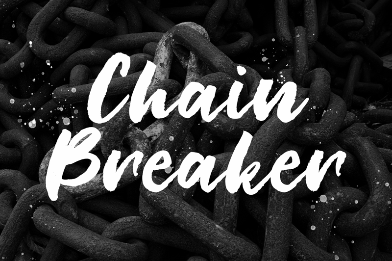 Chain Breaker Font
