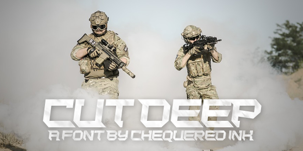 Cut Deep Font