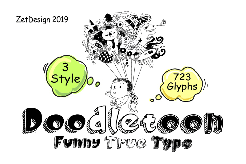 Doodletoon Font