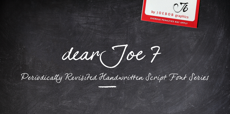 DearJoe 7 Font