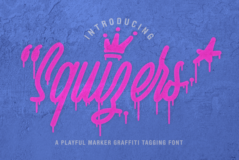 Squizers Marker Font