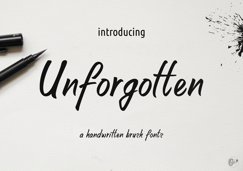 Unforgotten Font
