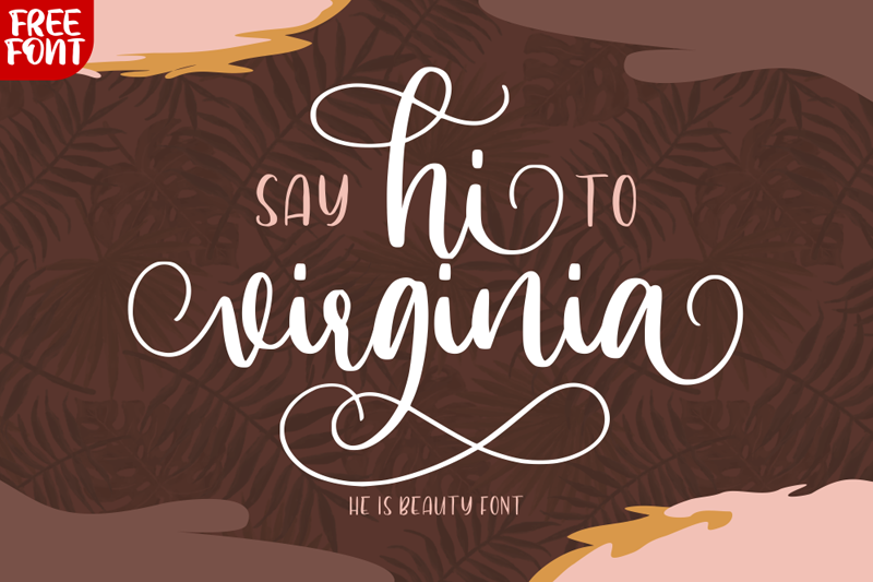 Hi Virginia Font