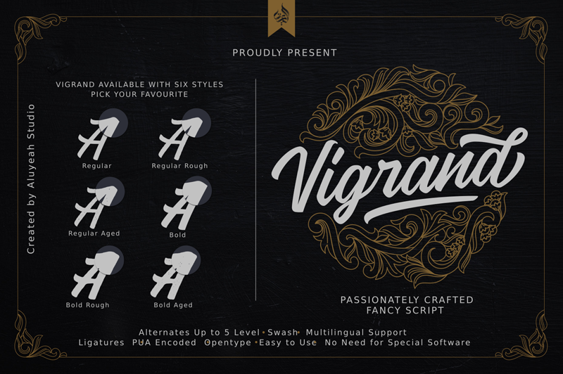 Vigrand Font