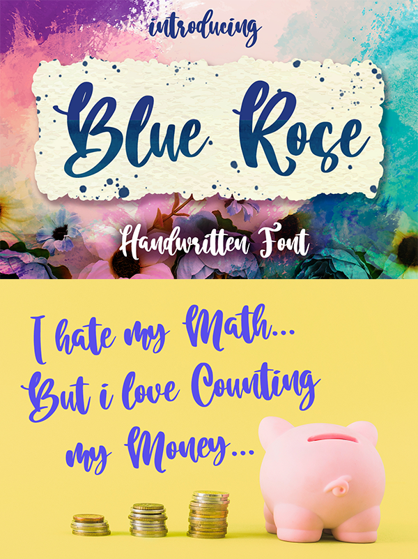 Blue Rose Font