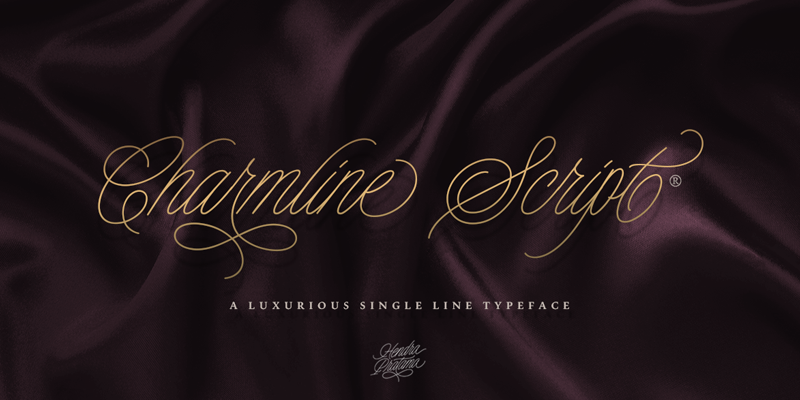 Charmline Script Font