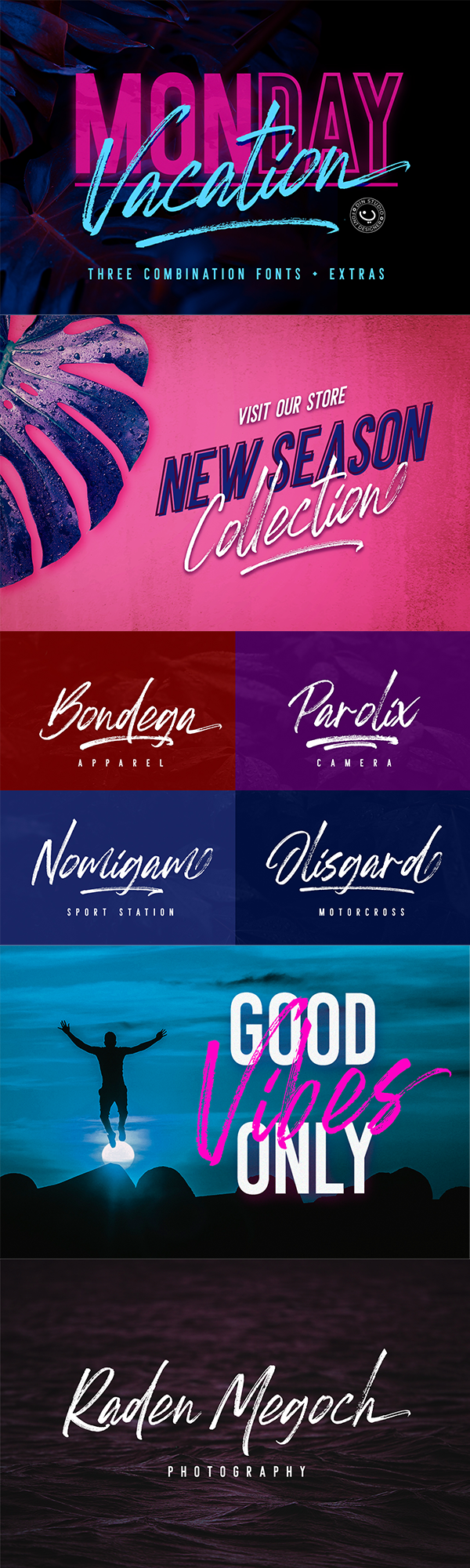 Monday Vacation Font