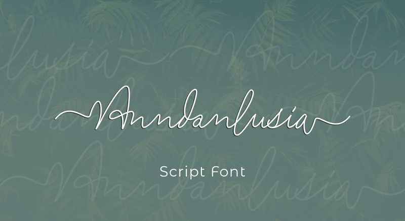Anndanlusia Font