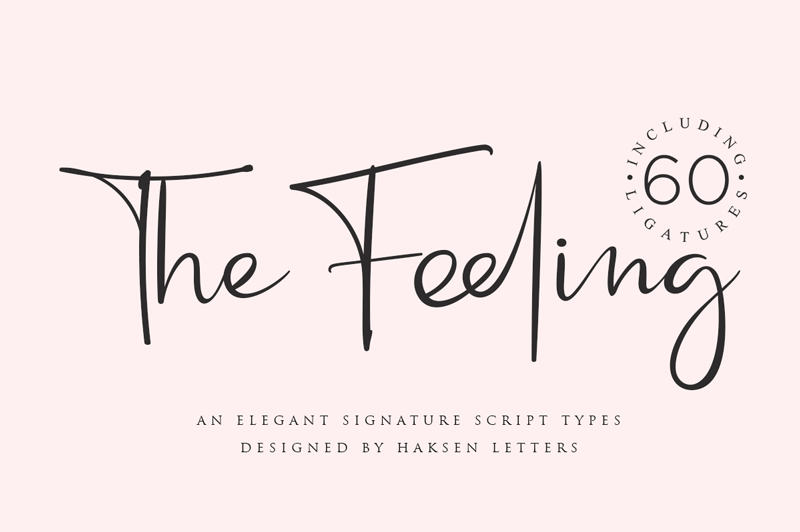 The Feeling Font