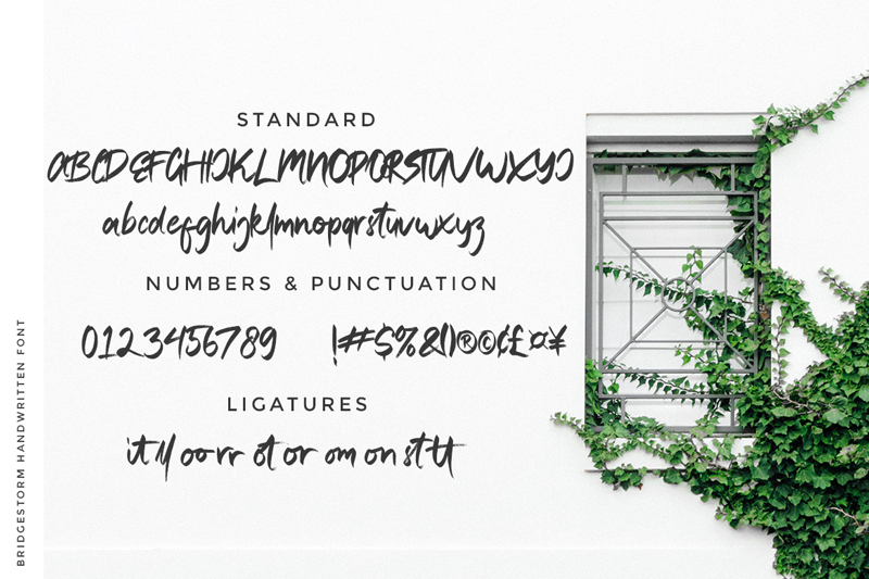 Bridgestorm Font
