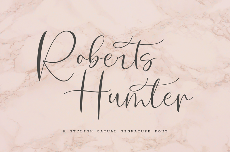 Roberts Humter Font