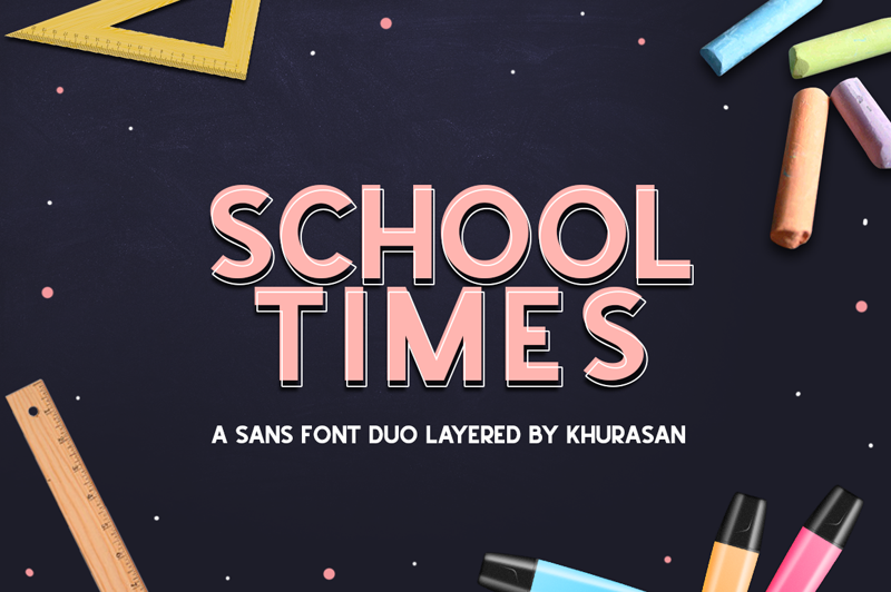 School Times Font