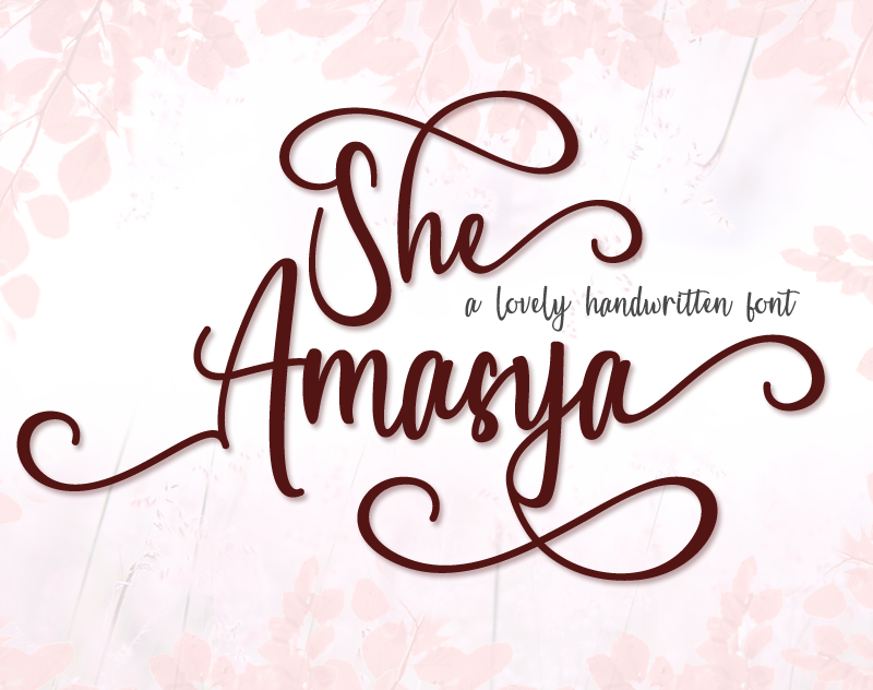 She Amasya Font
