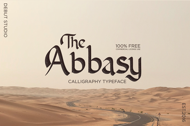 Abbasy Calligraphy Font