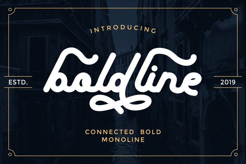Boldline Font