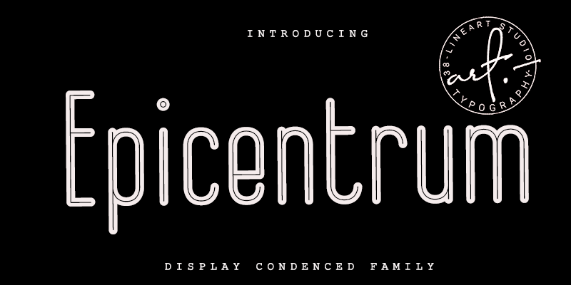 Epicentrum Font