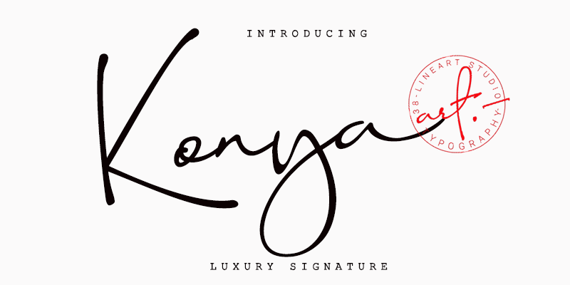 Konya Font