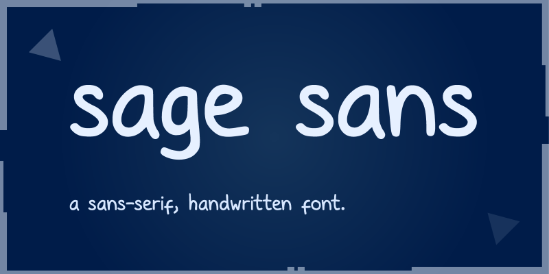 Sage Sans Font