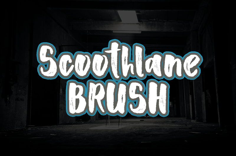 Scoothlane Sans Brush Font