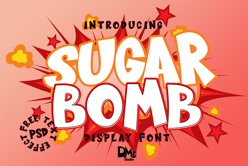Sugar Bomb Font