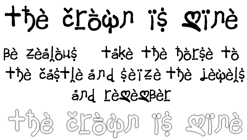 The Crown Is Mine Font