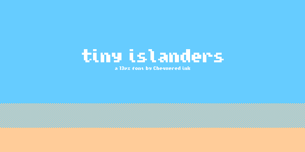Tiny Islanders Font