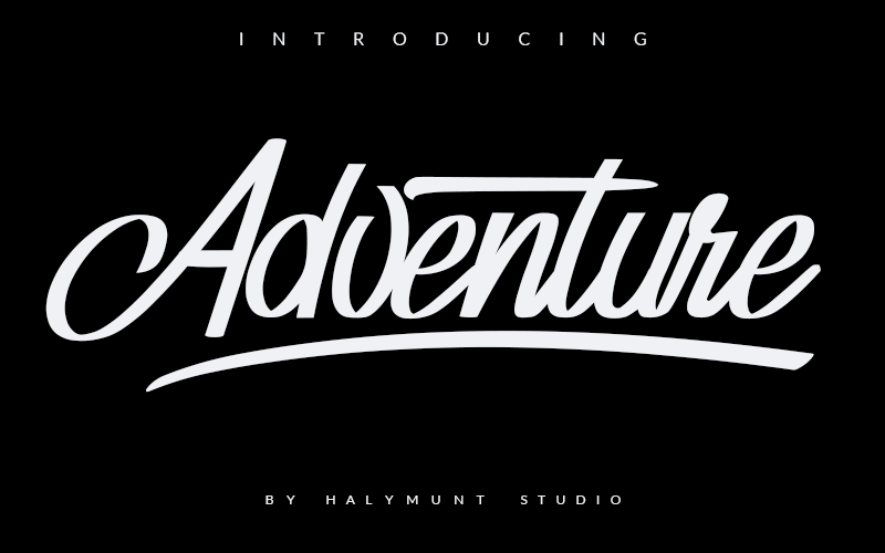 Adventure Invisible Font