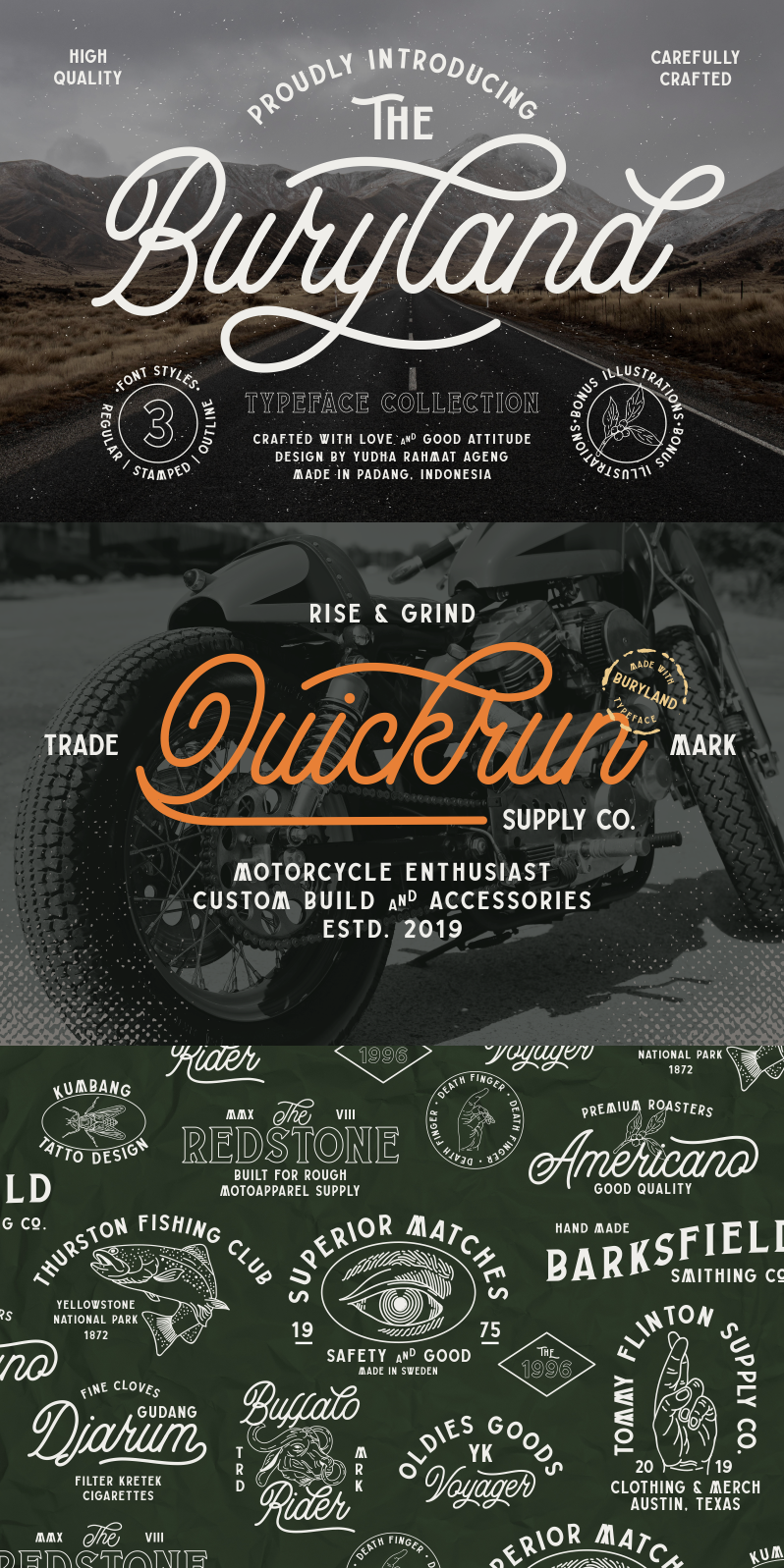 Buryland Script Font