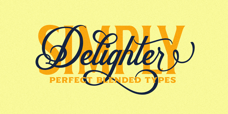 Delighter Script Font
