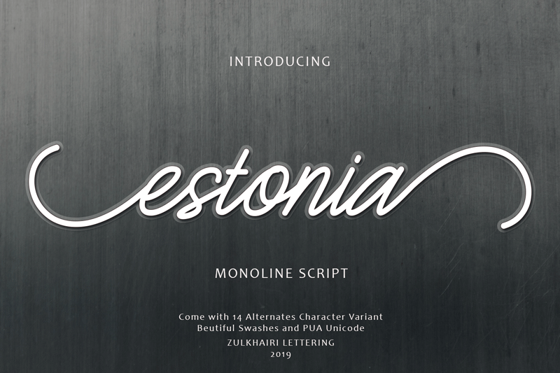 Estonia Font