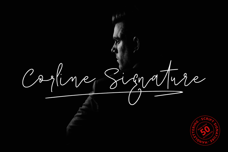 Corline Signature Font