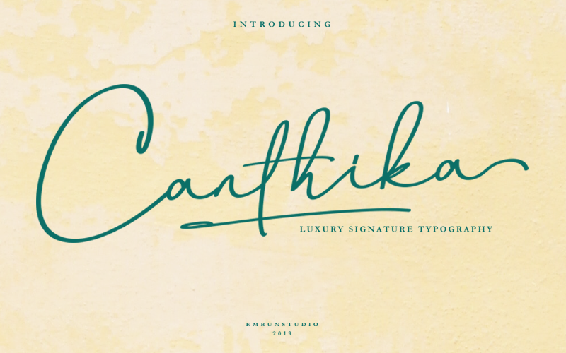 Canthika Font