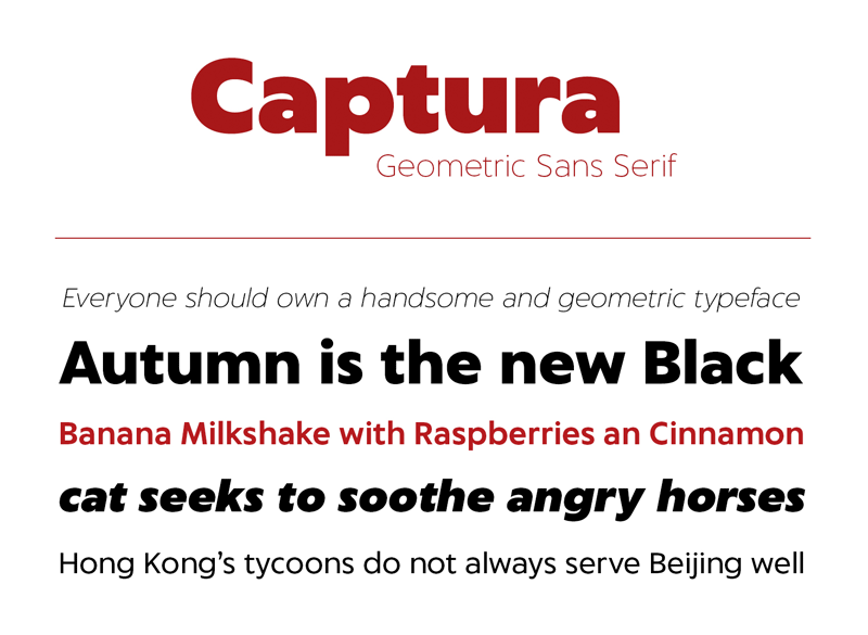 Captura Font