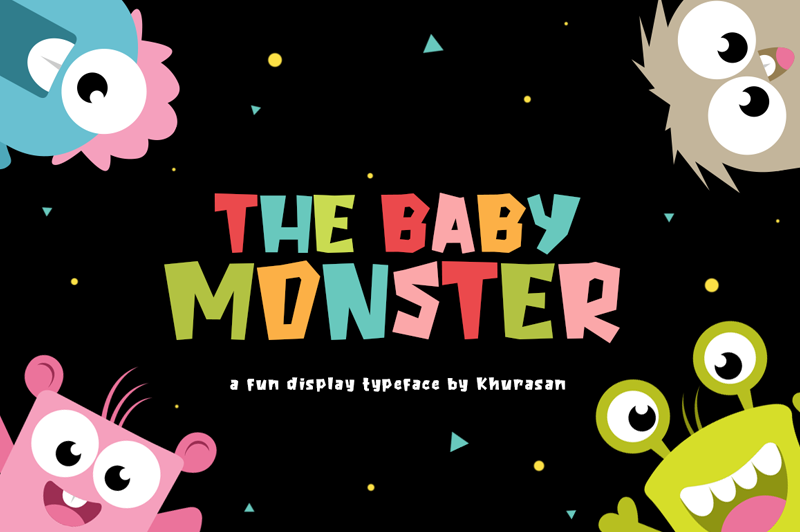 The Baby Monster Font