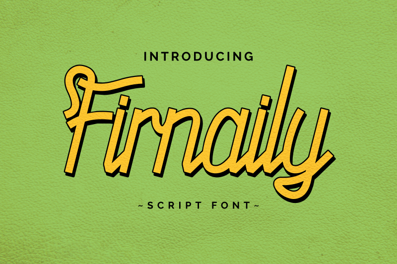 Firnaily Font