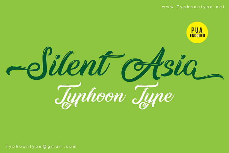 Silent Asia Font