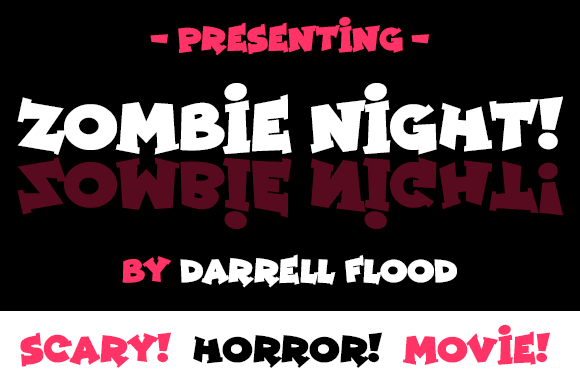 Zombie Night Font