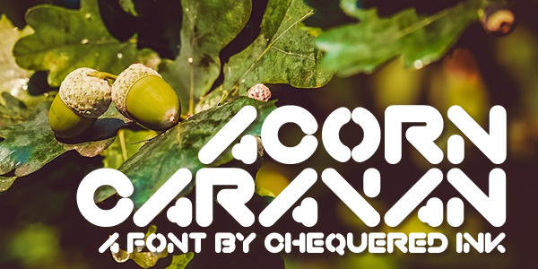Acorn Caravan Font
