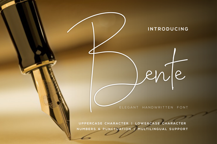 Bente Lite Font