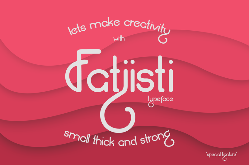 Fatjisti Font