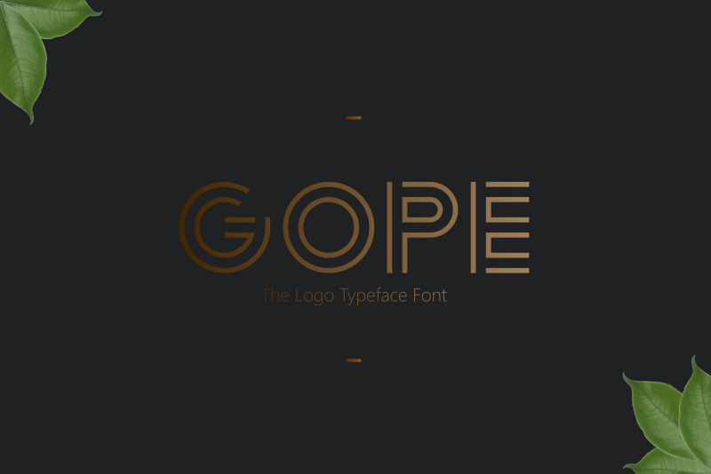 Gope Font