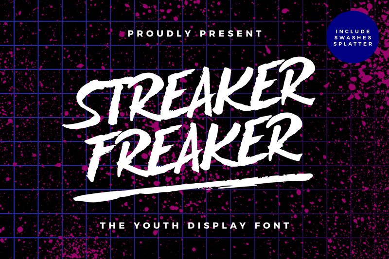 Streaker Freaker Font