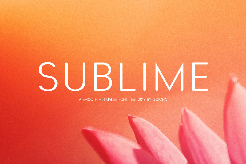Sublime Font